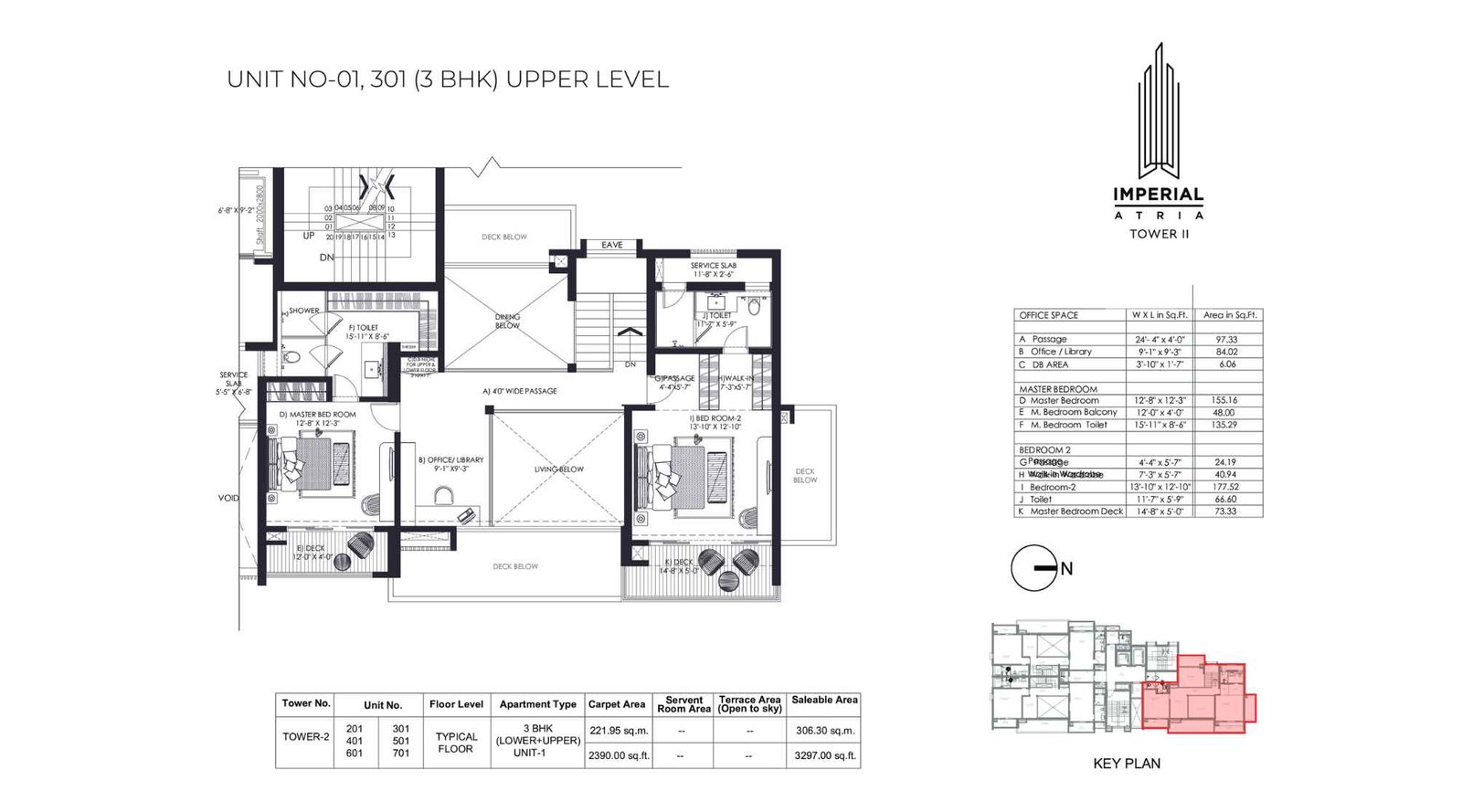 Imperial-Atria-3-BHK-Upper-Level