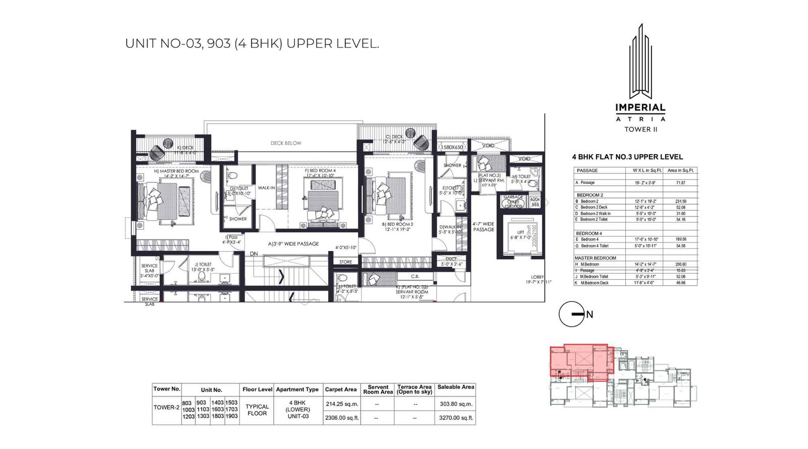 Imperial-Atria-4-BHK-Upper-Level